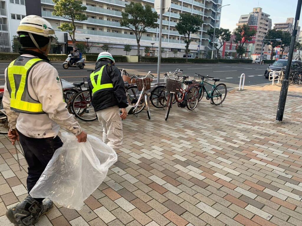 兵庫県神戸市（S造3Ｆ建物+S造タワーパーキング）解体工事